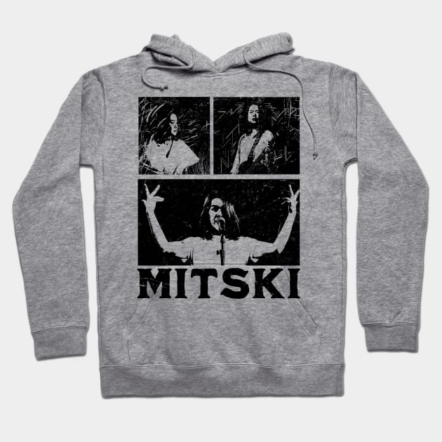 Mitski women musician Hoodie by McKenna Guitar Sales